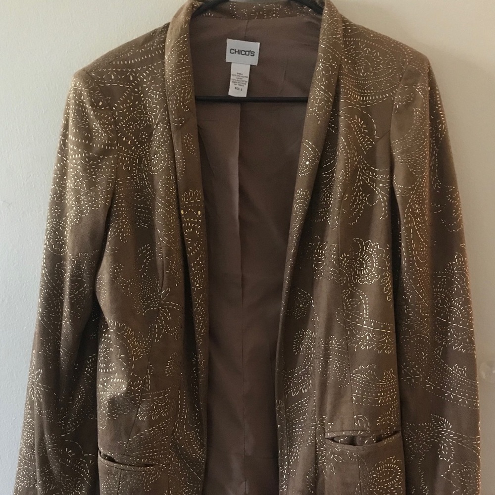 Gold Paisley Jacket